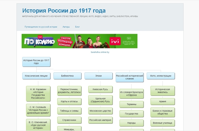 Сайт "История России до 1917 г."